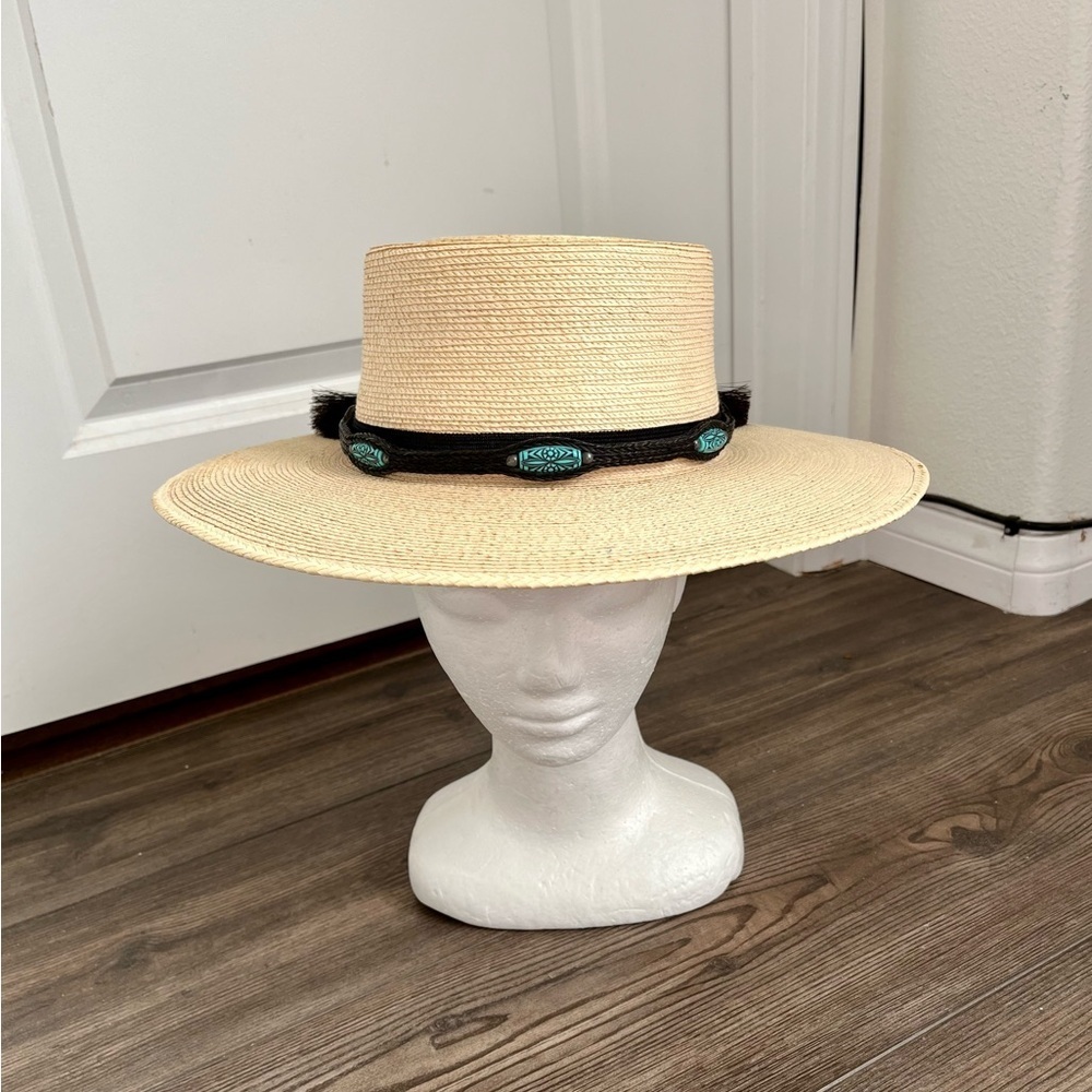 Handcuffed of Palm Leaves In Guatemala Sun Hat 7/8 (55) Sun Body Hats